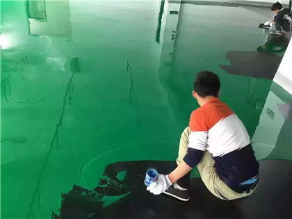 鹿泉下面给你一份环氧地坪漆施工的完整流程